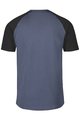 SCOTT Tricou de ciclism cu mânecă scurtă - ICON RAGLAN SS - negru/albastru