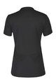 SCOTT Tricou de ciclism cu mânecă scurtă - TRAIL FLOW ZIP SS W - negru/verde