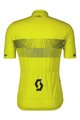 SCOTT Tricou de ciclism cu mânecă scurtă - TEAM 10 - galben