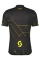 SCOTT Tricou de ciclism cu mânecă scurtă - TEAM 20 - negru