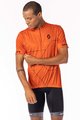 SCOTT Tricou de ciclism cu mânecă scurtă - RC TEAM 20 SS - portocaliu/negru