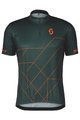 SCOTT Tricou de ciclism cu mânecă scurtă - TEAM 20 - verde