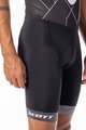 SCOTT Pantaloni scurți de ciclism cu bretele - RC TEAM ++ - negru/alb