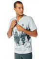 SCOTT Tricou de ciclism cu mânecă scurtă - TRAIL FLOW ZIP SS - verde/verde deschis