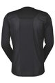 SCOTT Tricou de ciclism cu mânecă lungă de vară - TRAIL FLOW LS - negru/gri