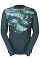 SCOTT Tricou de ciclism cu mânecă lungă de vară - TRAIL FLOW LS - verde/verde deschis