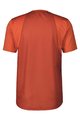 SCOTT Tricou de ciclism cu mânecă scurtă - TRAIL VERTIC SS - portocaliu