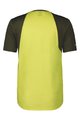 SCOTT Tricou de ciclism cu mânecă scurtă - TRAIL VERTIC SS - verde/galben