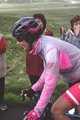 SIX2 Jachetă rezistentă la vânt de ciclism - GHOST - roz/transparent