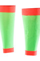 Six2 Încălzitoare de genunchi pentru ciclism - CALF - roșu/verde