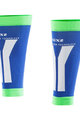 Six2 Încălzitoare de genunchi pentru ciclism - CALF - albastru/verde