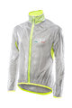 SIX2 Jachetă rezistentă la vânt de ciclism - GHOST - transparent/galben