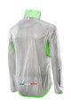 SIX2 Jachetă rezistentă la vânt de ciclism - GHOST - transparent/verde