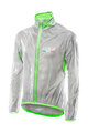 SIX2 Jachetă rezistentă la vânt de ciclism - GHOST - transparent/verde