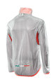 SIX2 Jachetă rezistentă la vânt de ciclism - GHOST - roșu/transparent