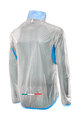 SIX2 Jachetă rezistentă la vânt de ciclism - GHOST - transparent/albastru