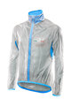 SIX2 Jachetă rezistentă la vânt de ciclism - GHOST - transparent/albastru