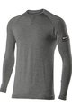 SIX2 Tricou de ciclism cu mânecă lungă - TS2 MERINOS - gri