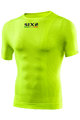 SIX2 Tricou de ciclism cu mânecă scurtă - TS1 C - galben