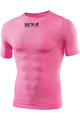 SIX2 Tricou de ciclism cu mânecă scurtă - TS1 C - roz
