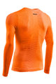 Six2 Tricou de ciclism cu mânecă lungă - TS2 C - portocaliu