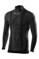 SIX2 Tricou de ciclism cu mânecă lungă - TS3 - negru