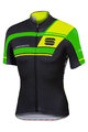 SPORTFUL Tricou de ciclism cu mânecă scurtă - GRUPPETTO PRO TEAM - verde/negru