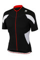 SPORTFUL Tricou de ciclism cu mânecă scurtă - CRANK - negru