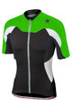 SPORTFUL Tricou de ciclism cu mânecă scurtă - CRANK - verde/negru