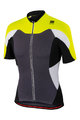 SPORTFUL Tricou de ciclism cu mânecă scurtă - CRANK - galben/gri