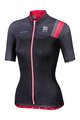 SPORTFUL Tricou de ciclism cu mânecă scurtă - BODYFIT PRO LADY - negru/roșu