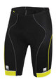 SPORTFUL Pantaloni scurți de ciclism fără bretele - GIRO 2.0 - galben/negru