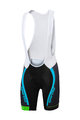 SPORTFUL Pantaloni scurți de ciclism cu bretele - SC TEAM - albastru deschis/negru
