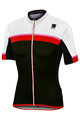 SPORTFUL Tricou de ciclism cu mânecă scurtă - PISTA - alb/negru/roșu