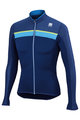 SPORTFUL Tricou de ciclism cu mânecă lungă de vară - PISTA SUMMER - albastru