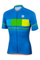 SPORTFUL Tricou de ciclism cu mânecă scurtă - STRIPE - galben/albastru