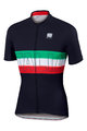 SPORTFUL Tricou de ciclism cu mânecă scurtă - ITALIA - negru