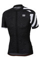 SPORTFUL Tricou de ciclism cu mânecă scurtă - PRISM - alb/negru