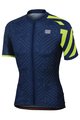 SPORTFUL Tricou de ciclism cu mânecă scurtă - PRISM - albastru/galben