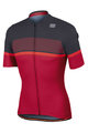 SPORTFUL Tricou de ciclism cu mânecă scurtă - FREQUENCE - roz/gri