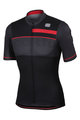 SPORTFUL Tricou de ciclism cu mânecă scurtă - SQUADRA CORSE - roșu/gri/negru
