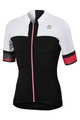 SPORTFUL Tricou de ciclism cu mânecă scurtă - STRIKE - alb/negru