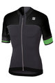 SPORTFUL Tricou de ciclism cu mânecă scurtă - STRIKE - verde/gri/negru