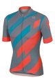 SPORTFUL Tricou de ciclism cu mânecă scurtă - VOLT - albastru/roz/gri