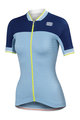 SPORTFUL Tricoul de ciclism fără mâneci - GRACE LADY - albastru deschis/albastru