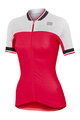 SPORTFUL Tricoul de ciclism fără mâneci - GRACE LADY - alb/roșu
