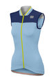 SPORTFUL Tricoul de ciclism fără mâneci - GRACE LADY - albastru/albastru deschis