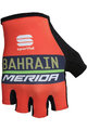 SPORTFUL Mănuși de ciclism fără degete - BAHRAIN MERIDA 2018 - roșu/negru/albastru