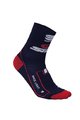 SPORTFUL Șosete clasice de ciclism - BAHRAIN MERIDA 2018 - roșu/albastru