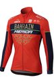 SPORTFUL Tricou de cilism pentru iarnă cu mânecă lungă - B MERIDA 2018 WINTER - albastru/roșu